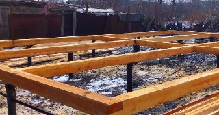 Пол на винтовых сваях Переславль-Залесский цена от 15423 руб.